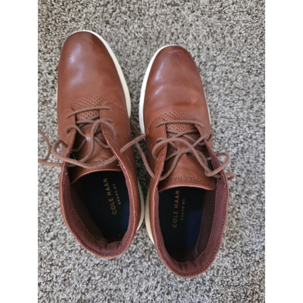 Cole Haan Brown Leather Sneakers Men’s 9 Dress Casual Comfort Shoes